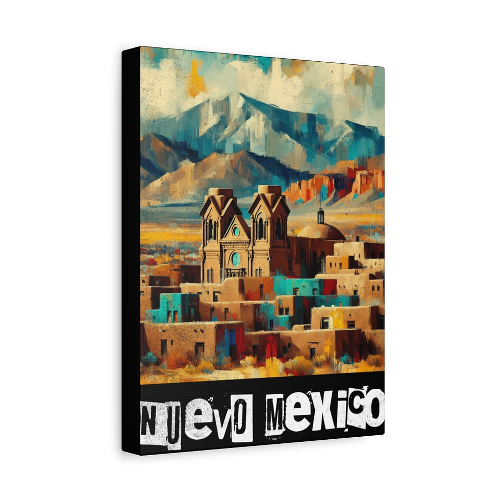 Thumbnail: Nuevo Mexico: Matte Canvas, Stretched, 1.25"