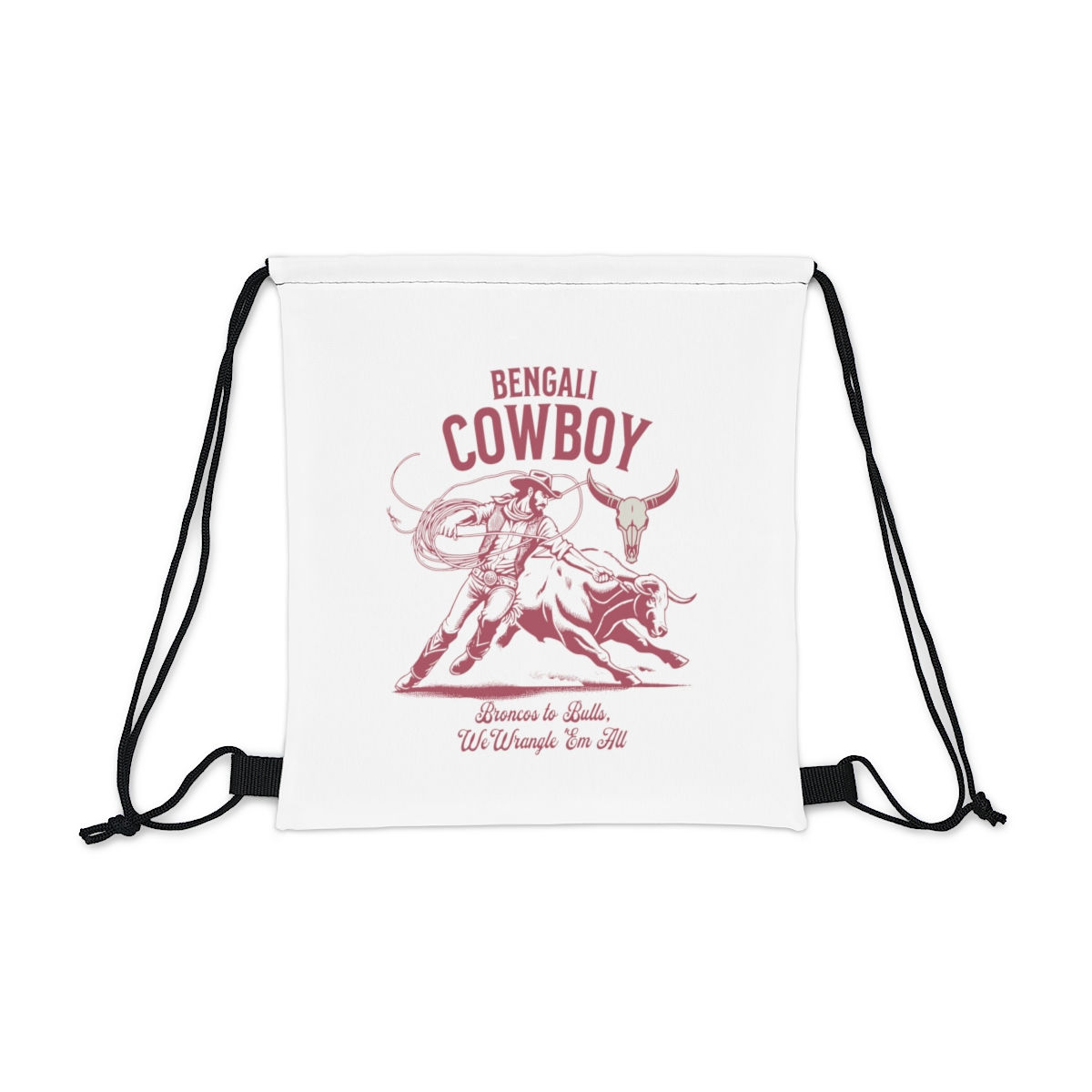 Bangladesh Cowboy: Outdoor Drawstring Bag