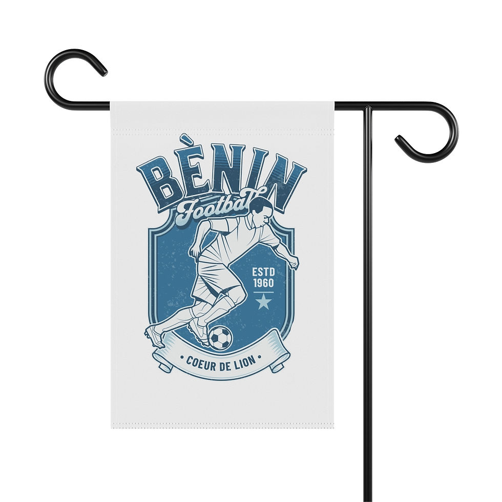 Thumbnail: Benin Football: Garden & House Banner