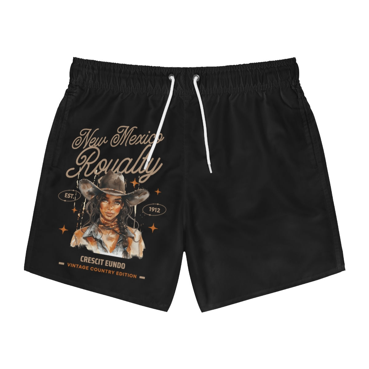 New Mexico Royalty: Swim Trunks (AOP)