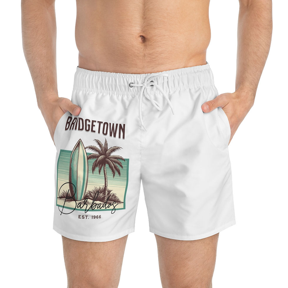 Thumbnail: Bridgetown Barbados: Swim Trunks (AOP)