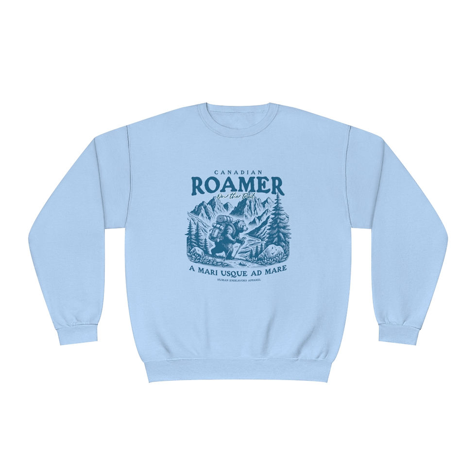 Thumbnail: Canada Roamer: Unisex NuBlend® Crewneck Sweatshirt