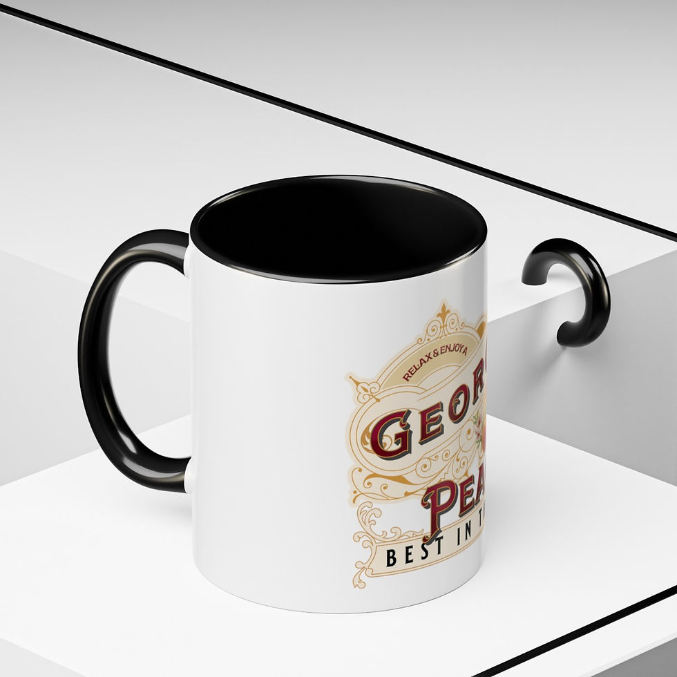 Thumbnail: Georgia Peach: Accent Coffee Mug (11, 15oz)