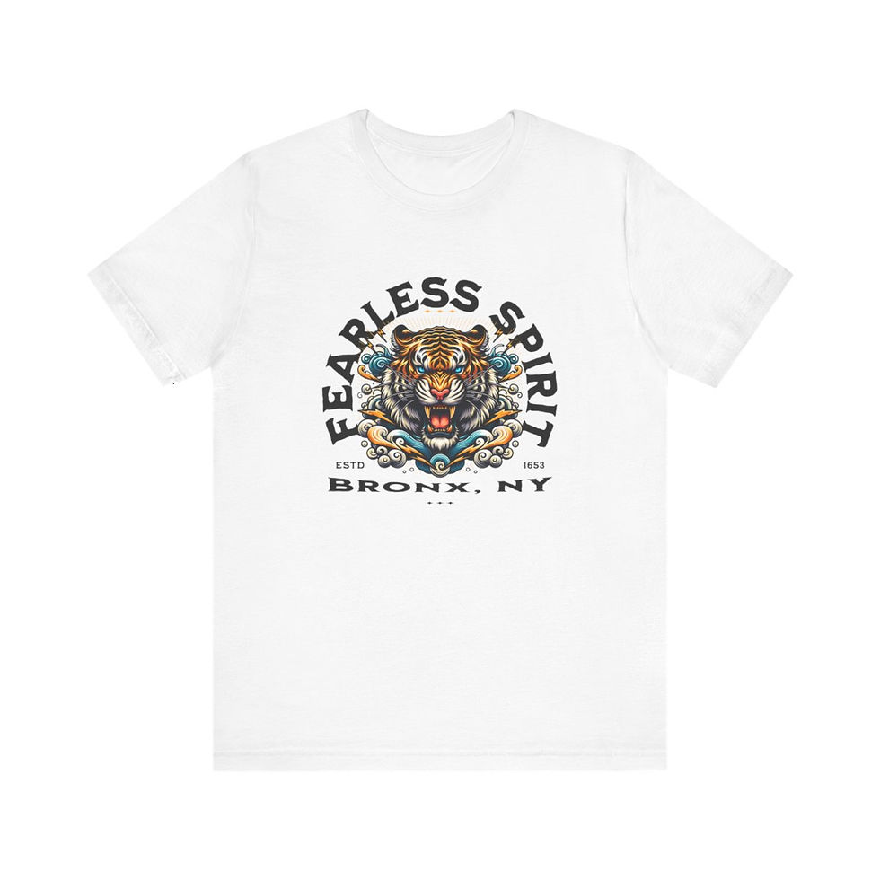 Thumbnail: Fearless Spirit Bronx: Unisex Jersey Short Sleeve Tee