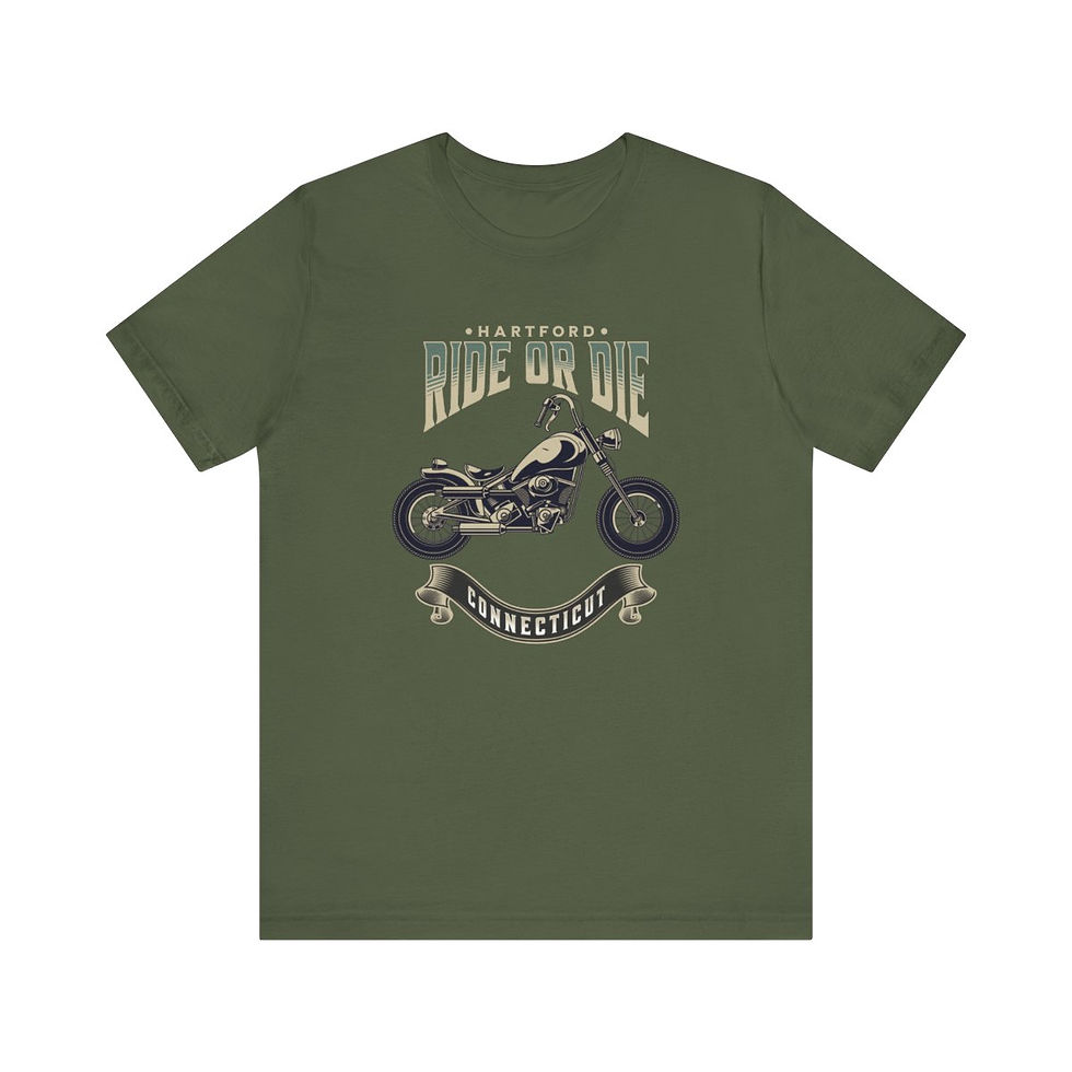 Thumbnail: Ride or Die Connecticut: Unisex Jersey Short Sleeve Tee