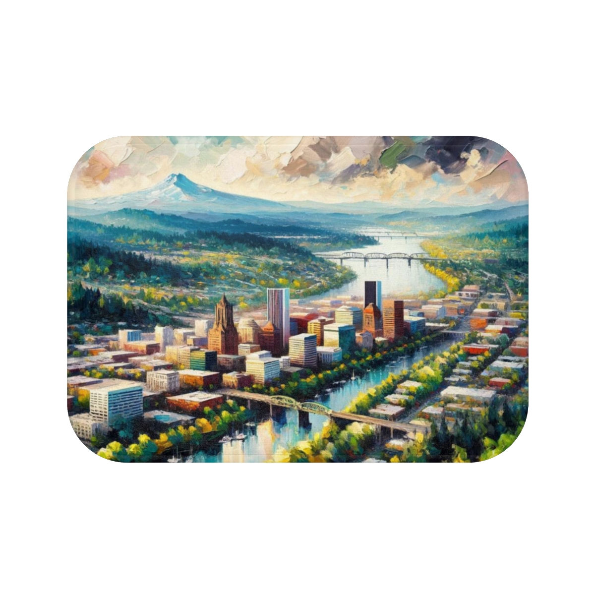 Portland Oregon: Bath Mat