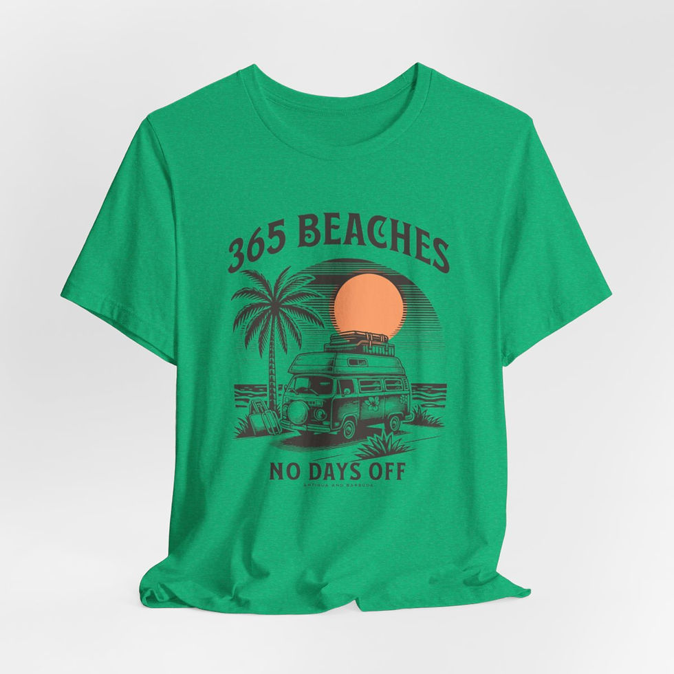 Thumbnail: 365 Beaches: Unisex Jersey Short Sleeve Tee