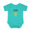 Thumbnail: слава україні: Infant Baby Rib Bodysuit