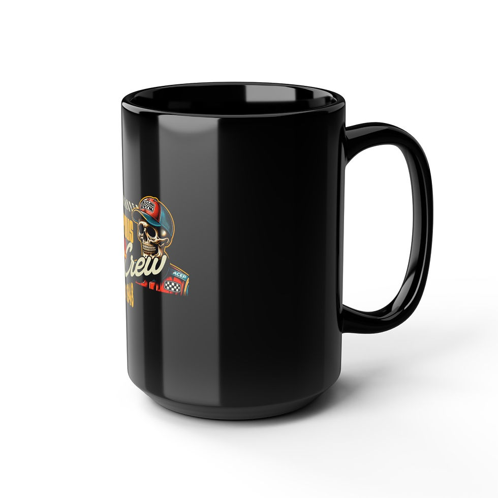 Thumbnail: Indiana pit crew: Black Mug (11oz, 15oz)
