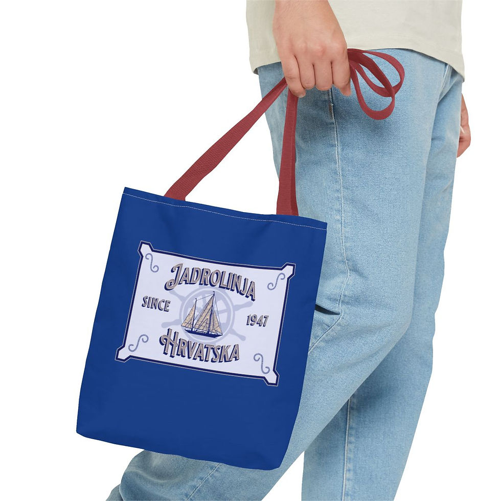 Thumbnail: Jadrolinja Hrvatska: Tote Bag (AOP)