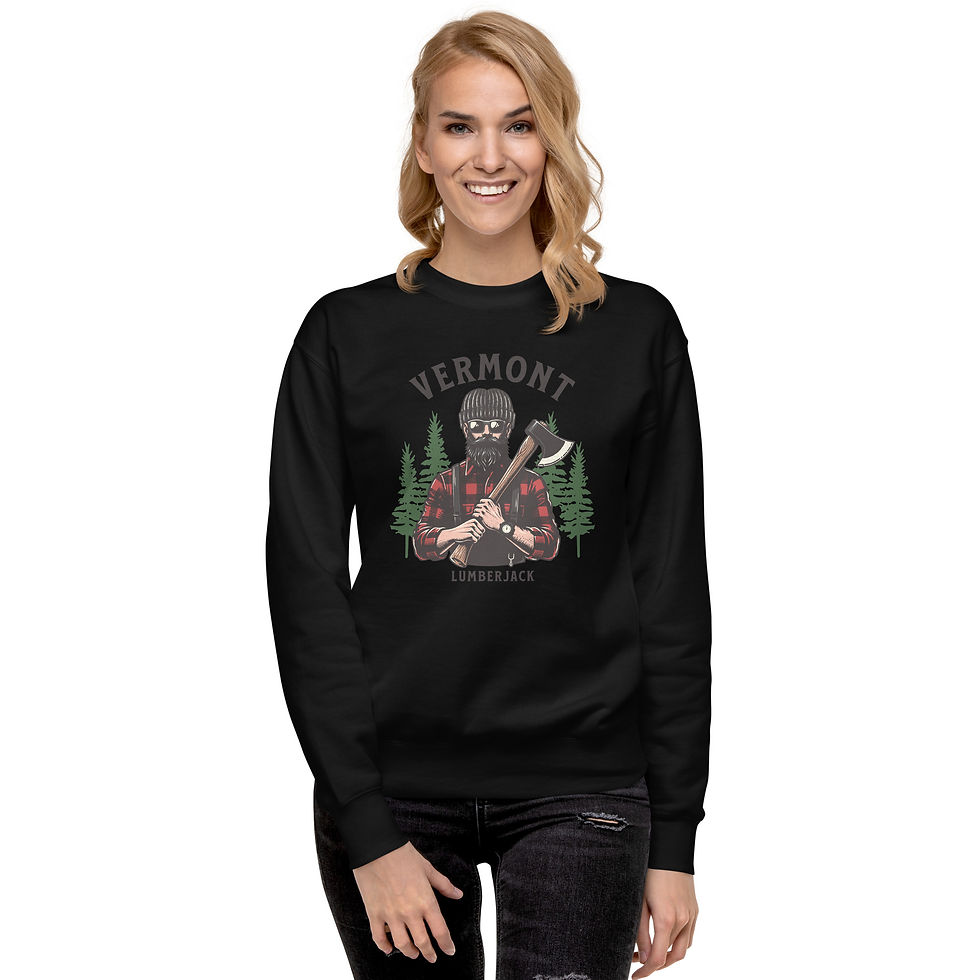 Thumbnail: Vermont Lumberjack: Unisex Premium Sweatshirt