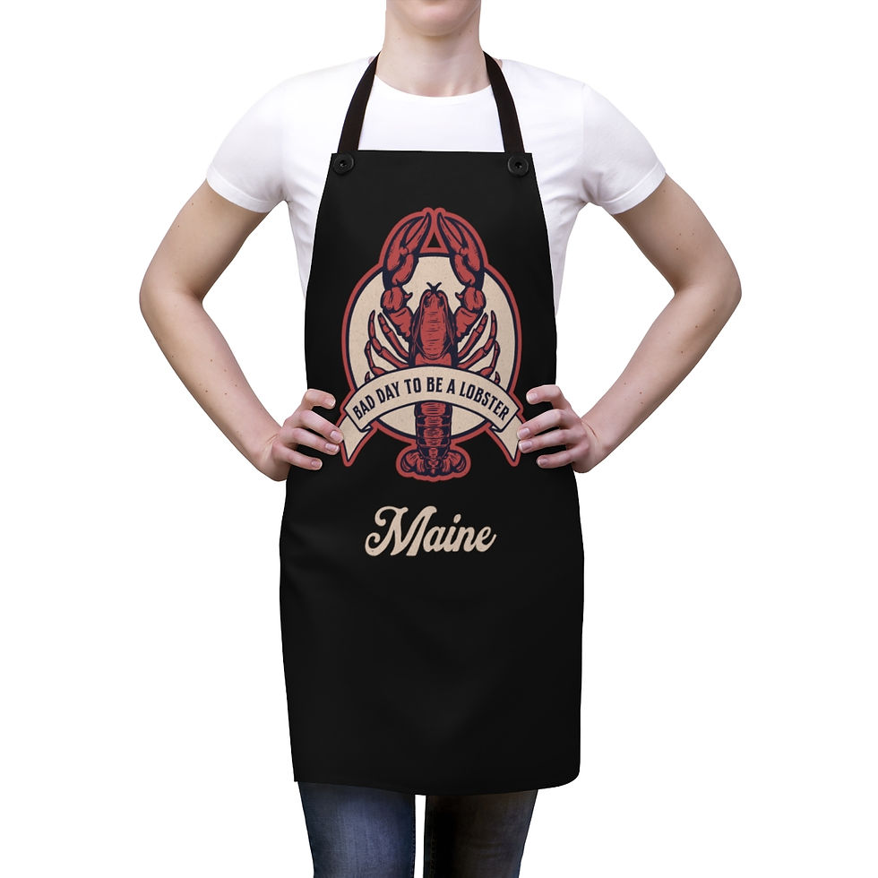 Maine Lobster: Apron (AOP)