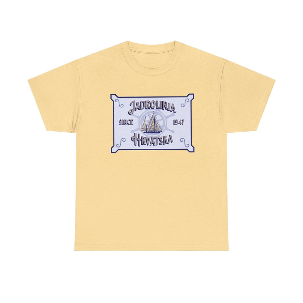 Thumbnail: Jadrolinja Hrvatska: Unisex Heavy Cotton Tee