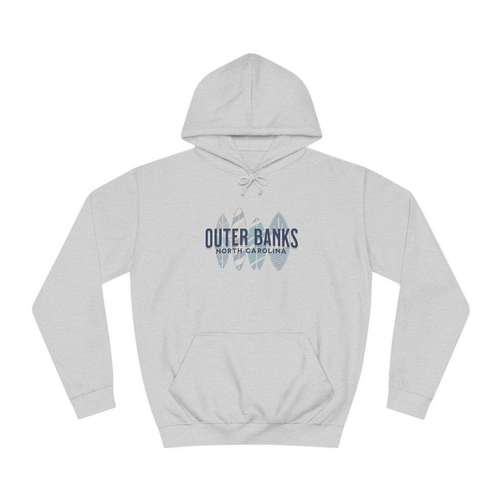 Thumbnail: Outer Banks North Carolina: Unisex College Hoodie