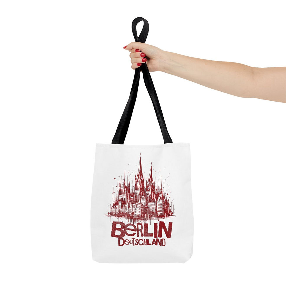 Thumbnail: Berlin Deutschland Germany: Tote Bag (AOP)