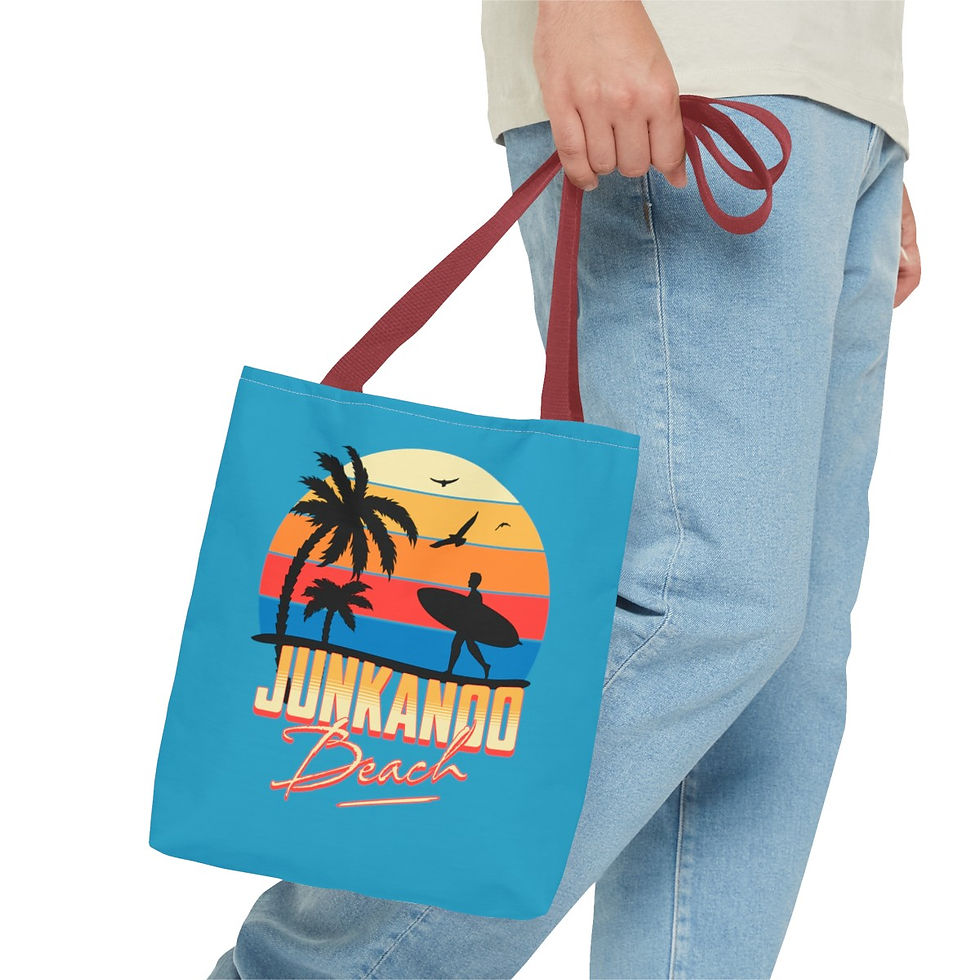 Thumbnail: Junkanoo Beach: Beach Tote Bag (AOP)