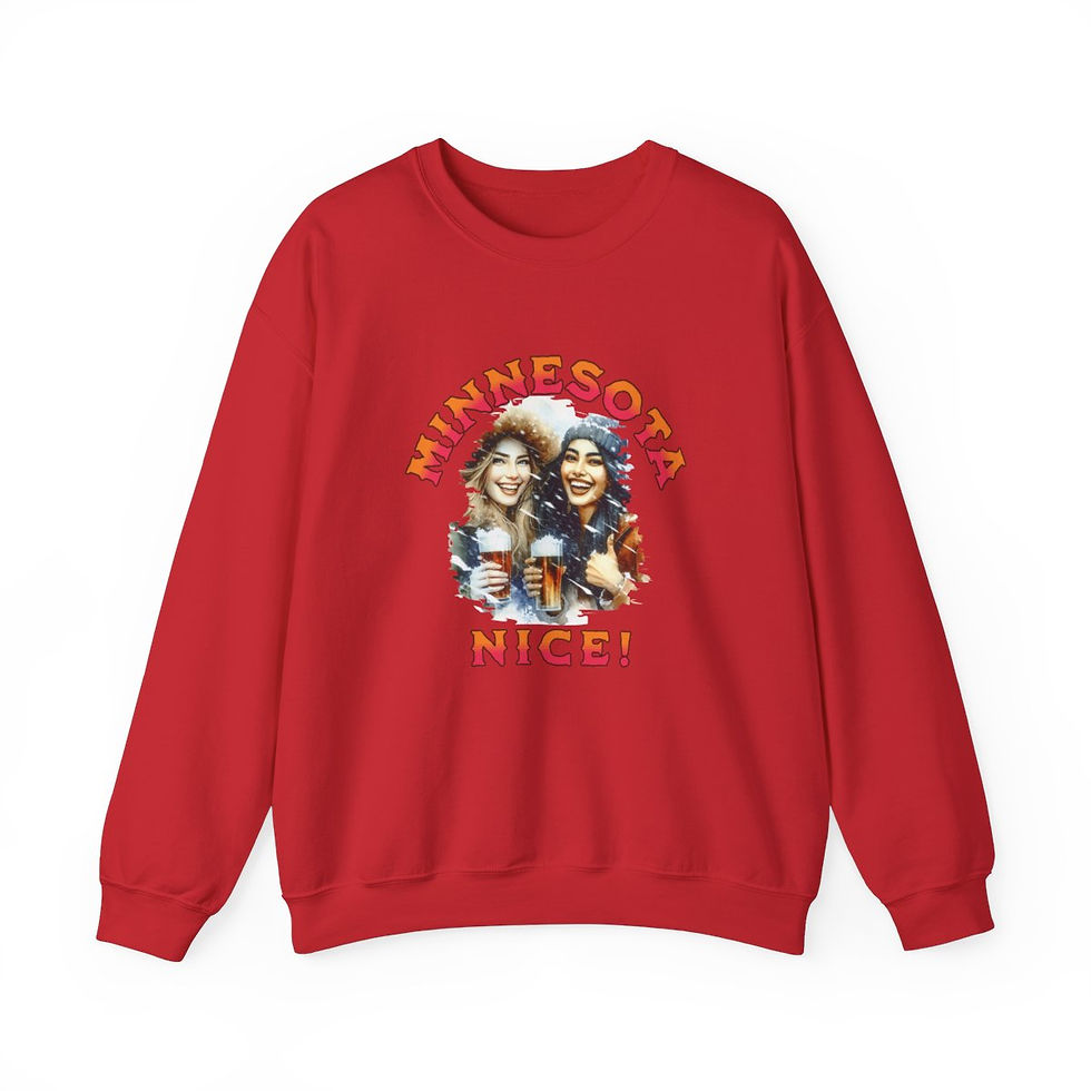 Thumbnail: Minnesota Nice: Unisex Heavy Blend™ Crewneck Sweatshirt
