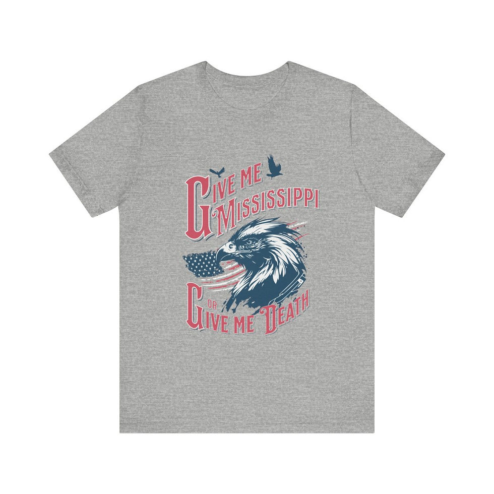 Thumbnail: Mississippi or Death: Unisex Jersey Short Sleeve Tee