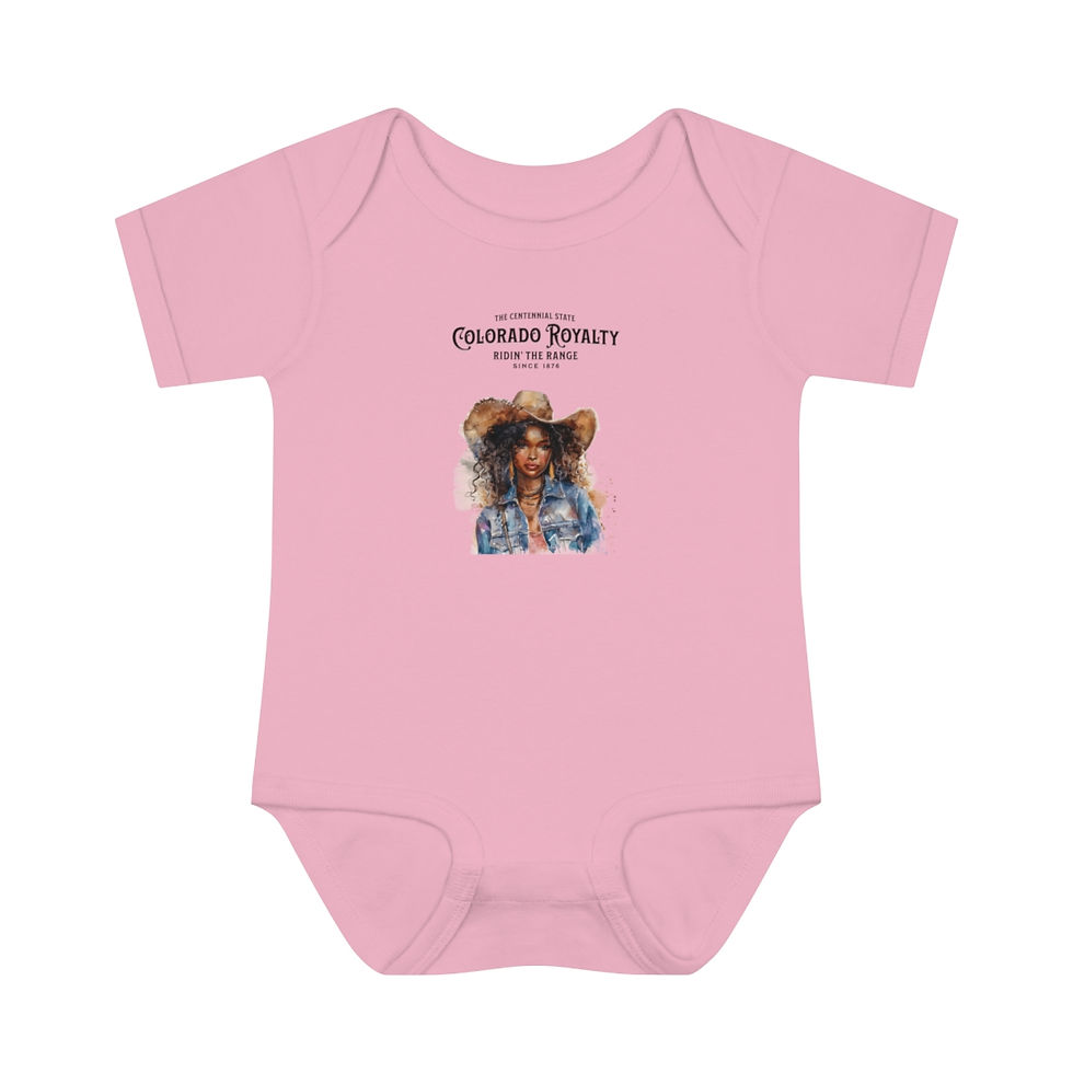 Thumbnail: Colorado Royalty: Infant Baby Rib Bodysuit