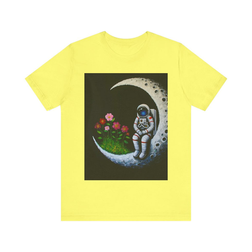 Thumbnail: Moon 1: Unisex Jersey Short Sleeve Tee