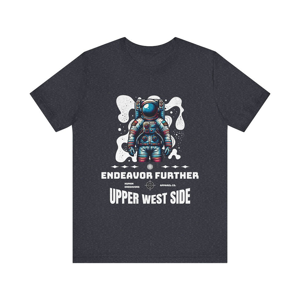 Thumbnail: UWS Endeavor Further: Unisex Jersey Short Sleeve Tee