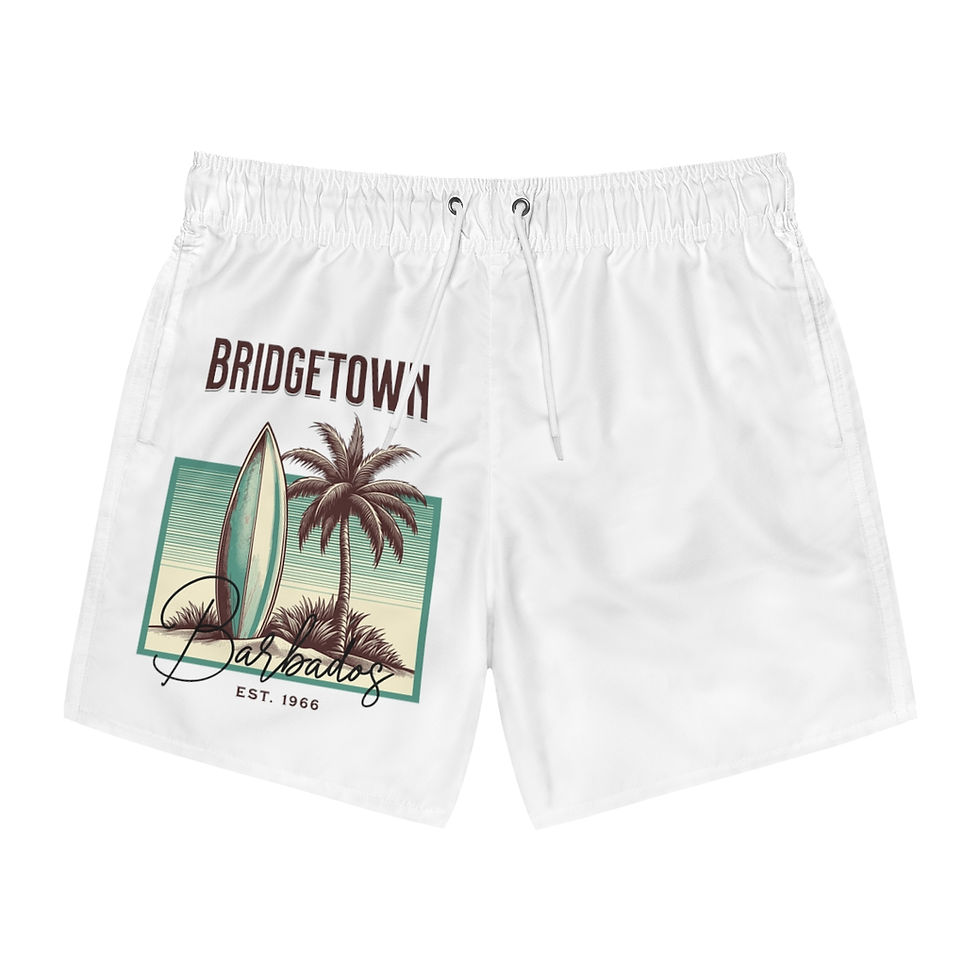 Thumbnail: Bridgetown Barbados: Swim Trunks (AOP)