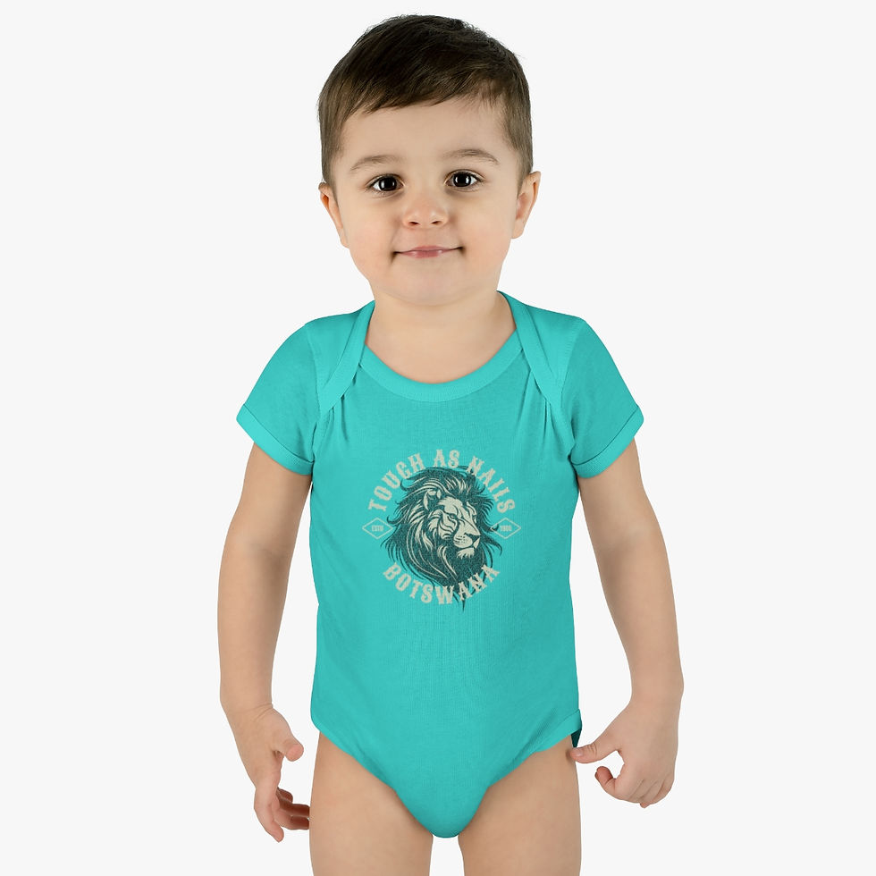Thumbnail: Tough Botswana: Infant Baby Rib Bodysuit