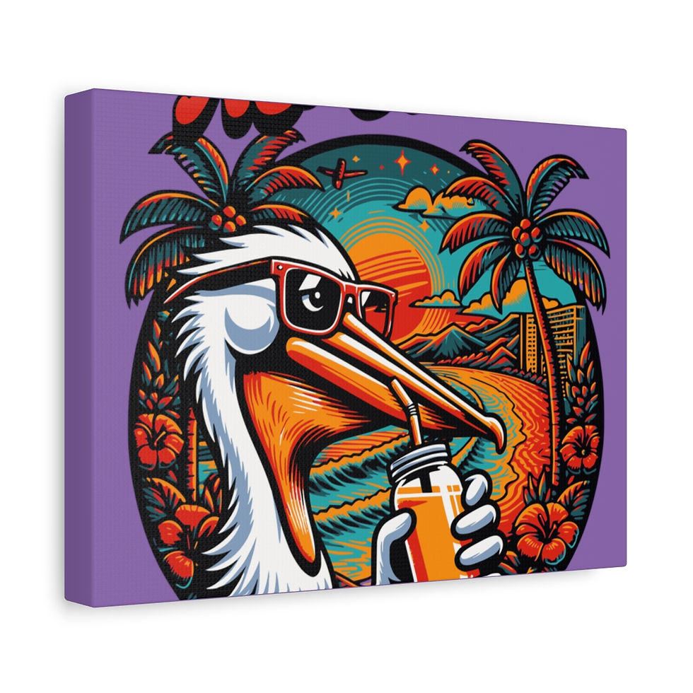 Thumbnail: No Stress Antigua: Matte Canvas, Stretched, 1.25"