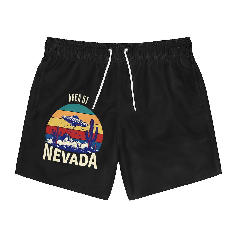 Thumbnail: Area 51 Nevada: Swim Trunks (AOP)