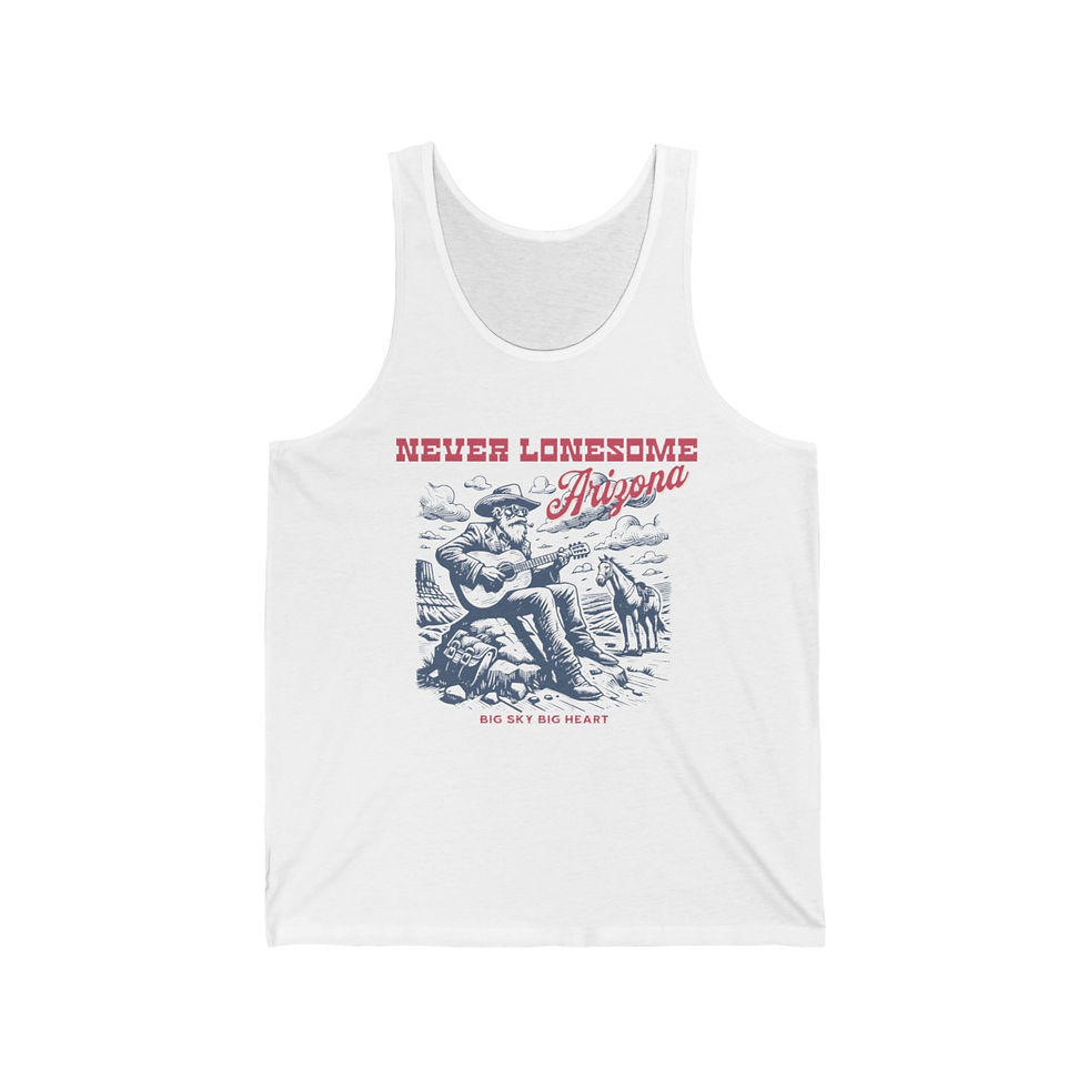 Thumbnail: Never Lonesome AZ: Unisex Jersey Tank