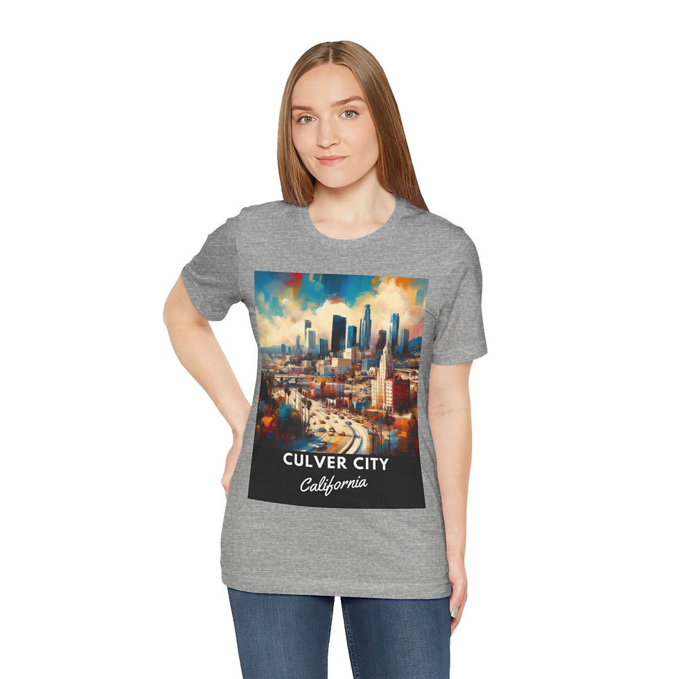 Thumbnail: Culver City: Unisex Jersey Short Sleeve Tee