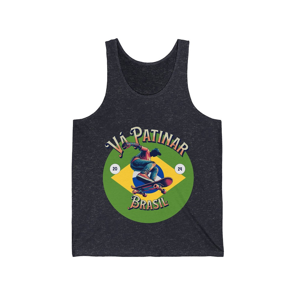Thumbnail: Go Skate Brasil: Unisex Jersey Tank