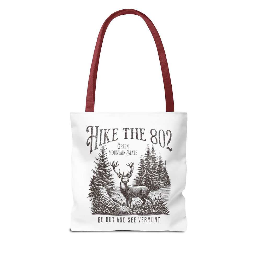 Thumbnail: Hike the 802: Tote Bag (AOP)