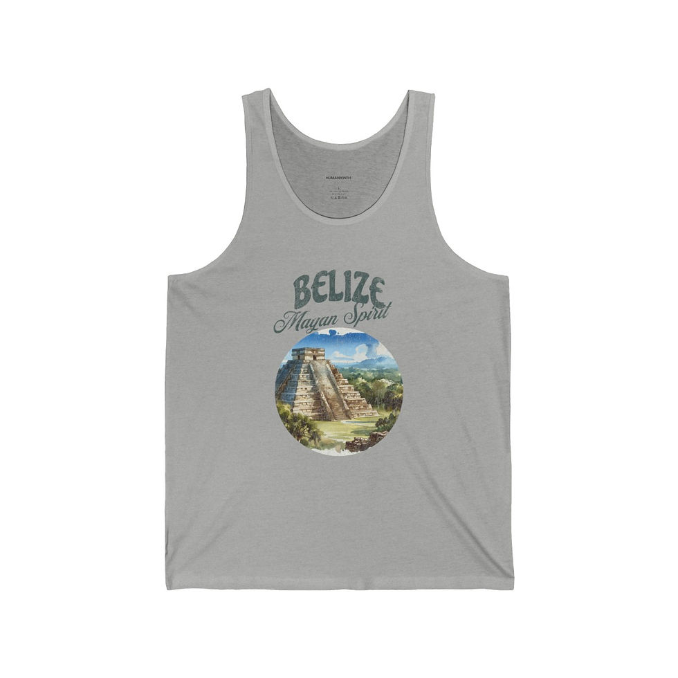 Thumbnail: Mayan Spirit Belize: Unisex Jersey Tank