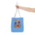 Thumbnail: Hello Nassau Bahamas: Beach Tote Bag (AOP)