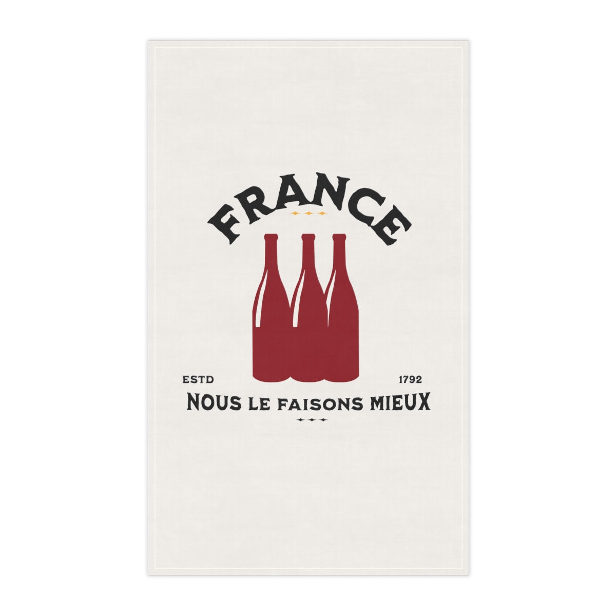 Vin France: Kitchen Towel
