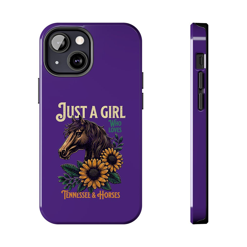 Thumbnail: Tennessee & Horses: Tough Phone Cases