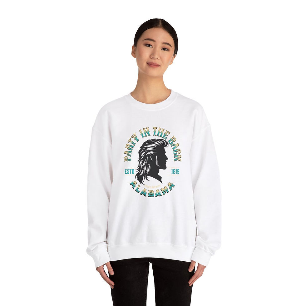 Thumbnail: Party in the Back Alabama: Unisex Heavy Blend™ Crewneck Sweatshirt