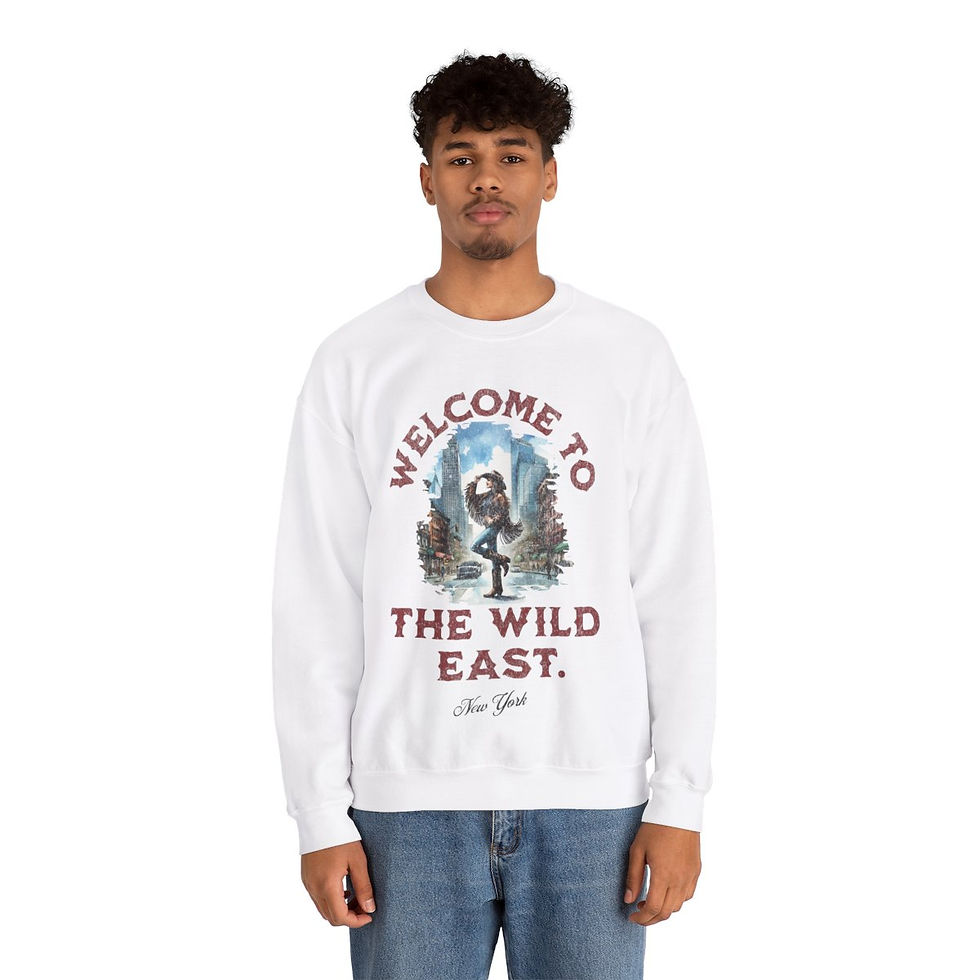 Thumbnail: The Wild East NY: Unisex Heavy Blend™ Crewneck Sweatshirt