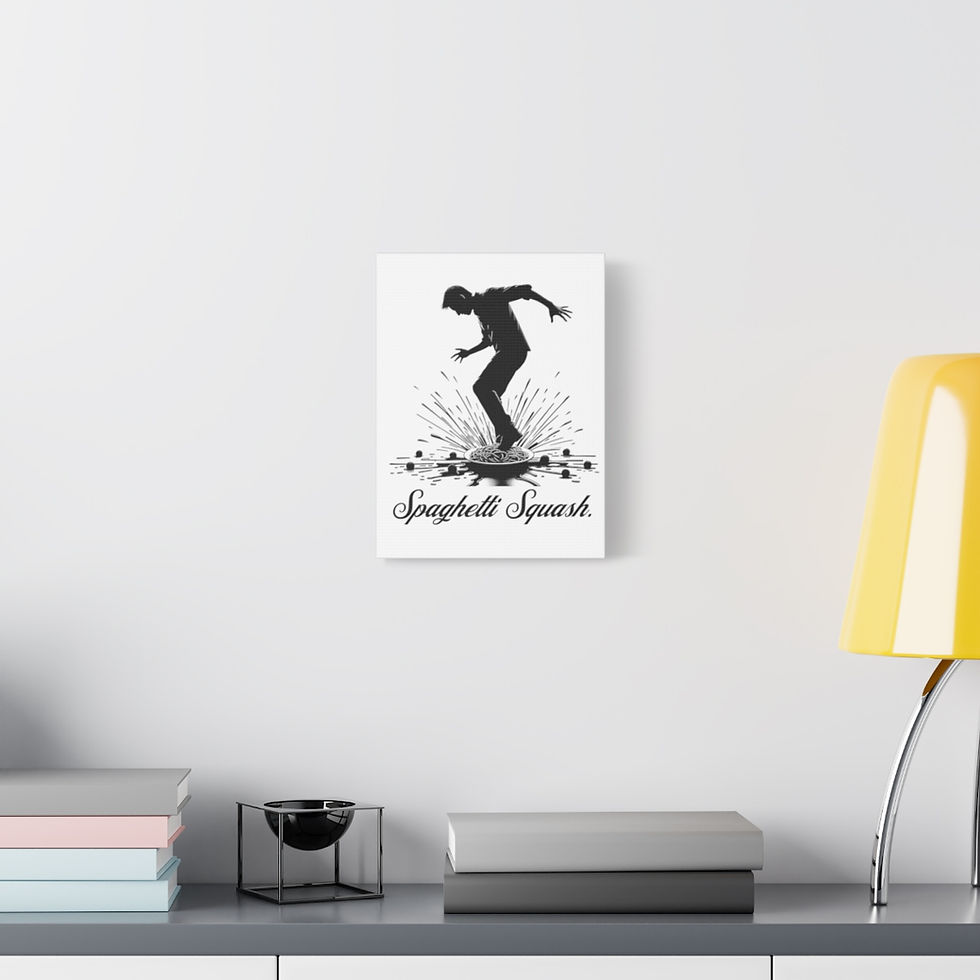 Thumbnail: Spaghetti Squash: Matte Canvas, Stretched, 1.25"