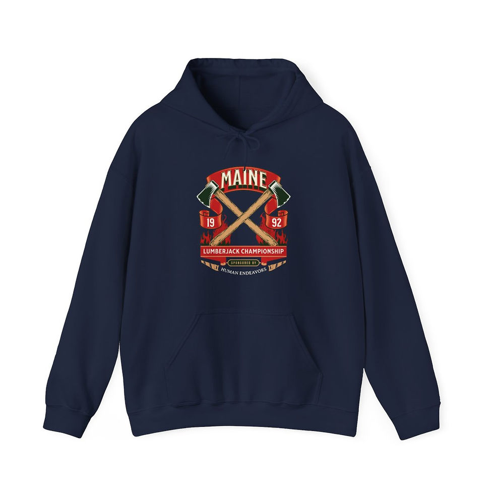 Thumbnail: Maine Lumberjack: Unisex Heavy Blend™ Hooded Sweatshirt
