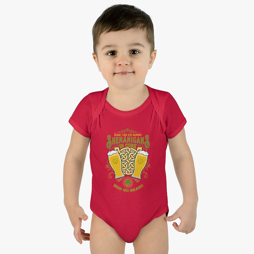 Thumbnail: Cork Ireland Shenanigans: Infant Baby Rib Bodysuit