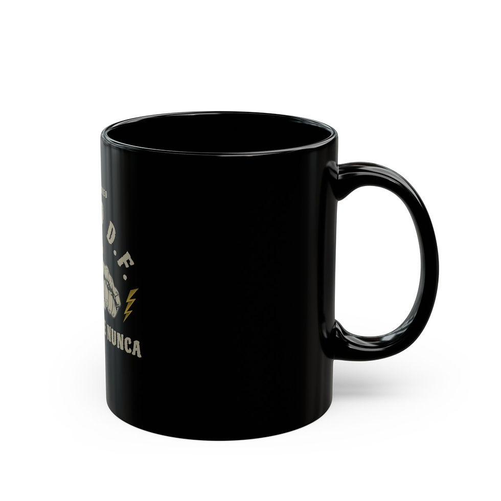 Thumbnail: Mexico City Boxing: Black Mug (11oz)