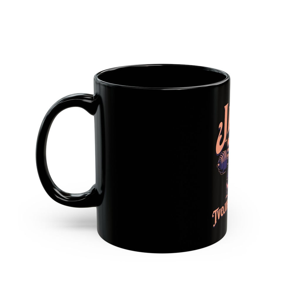Thumbnail: Jace Bosnia: Black Mug (11oz, 15oz)