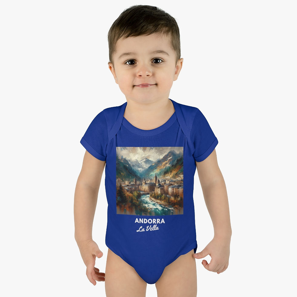 Thumbnail: Andorra La Vella: Infant Baby Rib Bodysuit