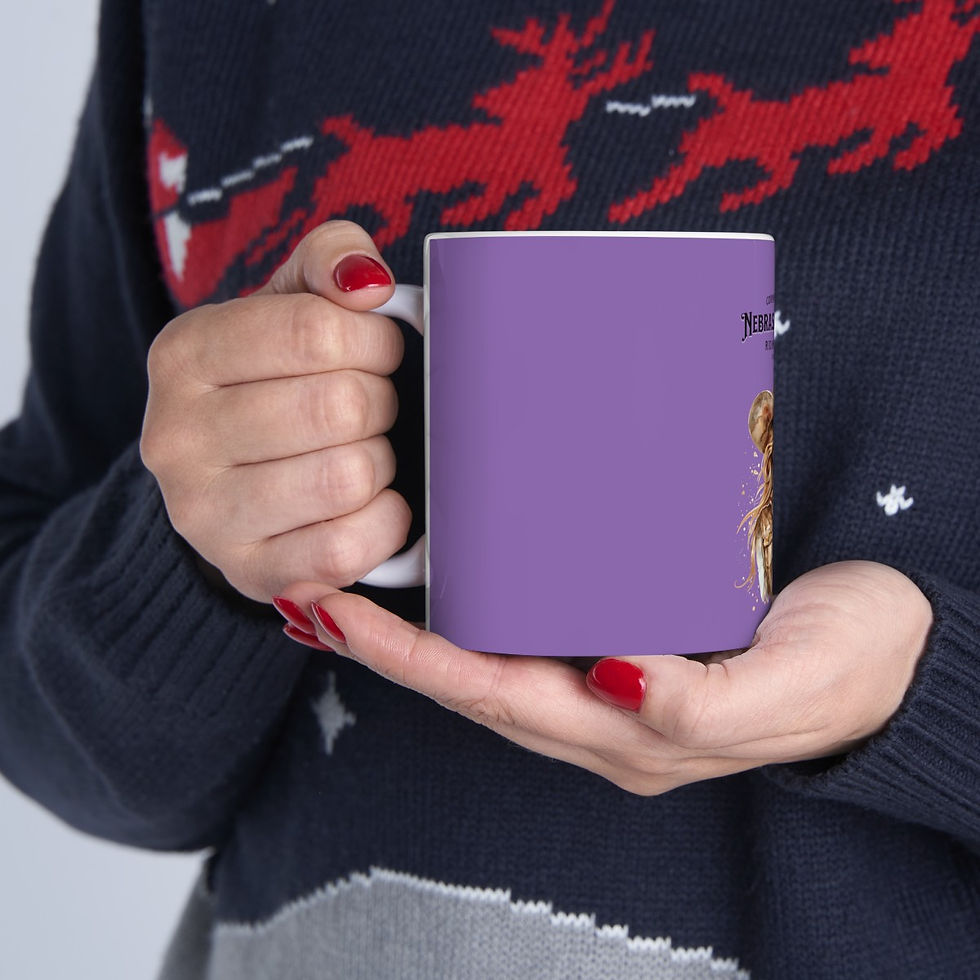 Thumbnail: Nebraska Royalty: Ceramic Mug, (11oz, 15oz)