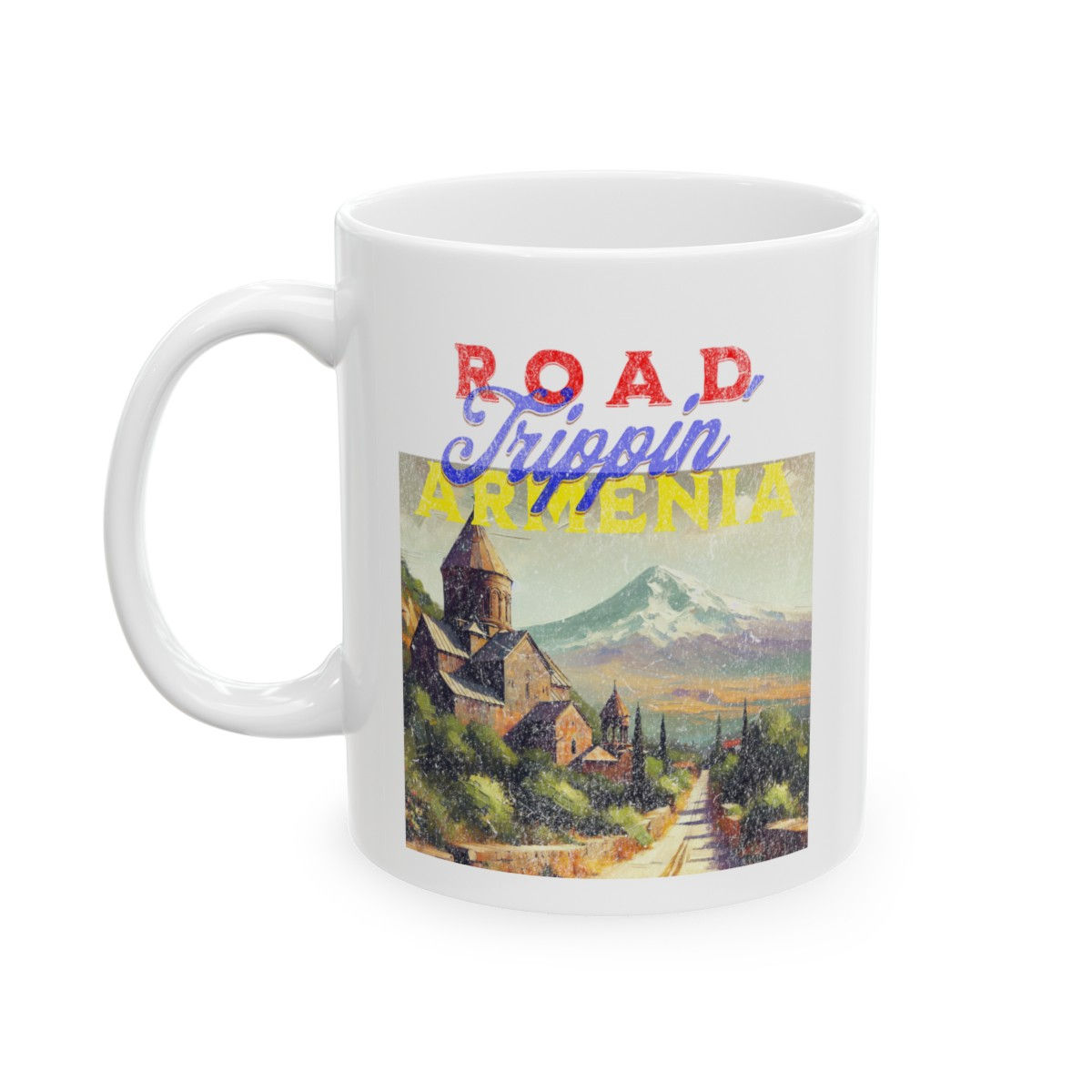 Road Trippin Armenia: Ceramic Mug, (11oz, 15oz)