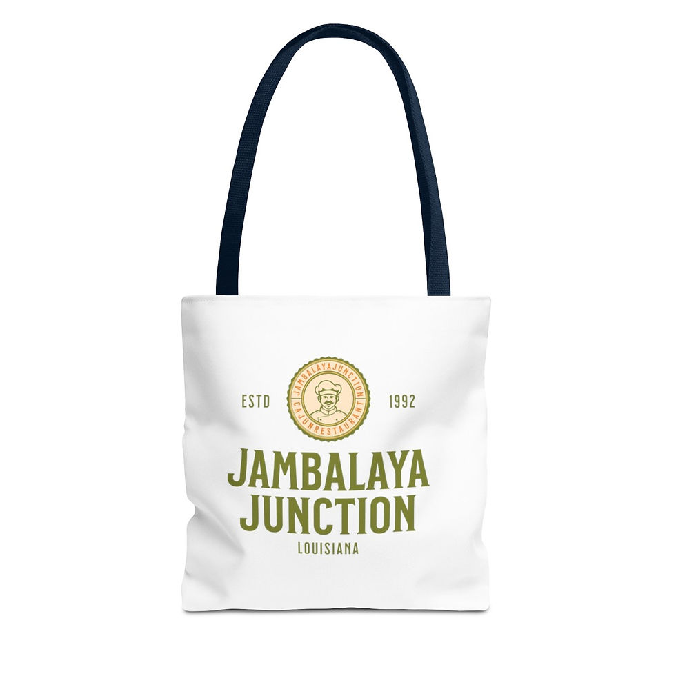 Thumbnail: Jambalaya Louisiana: Beach Tote Bag (AOP)