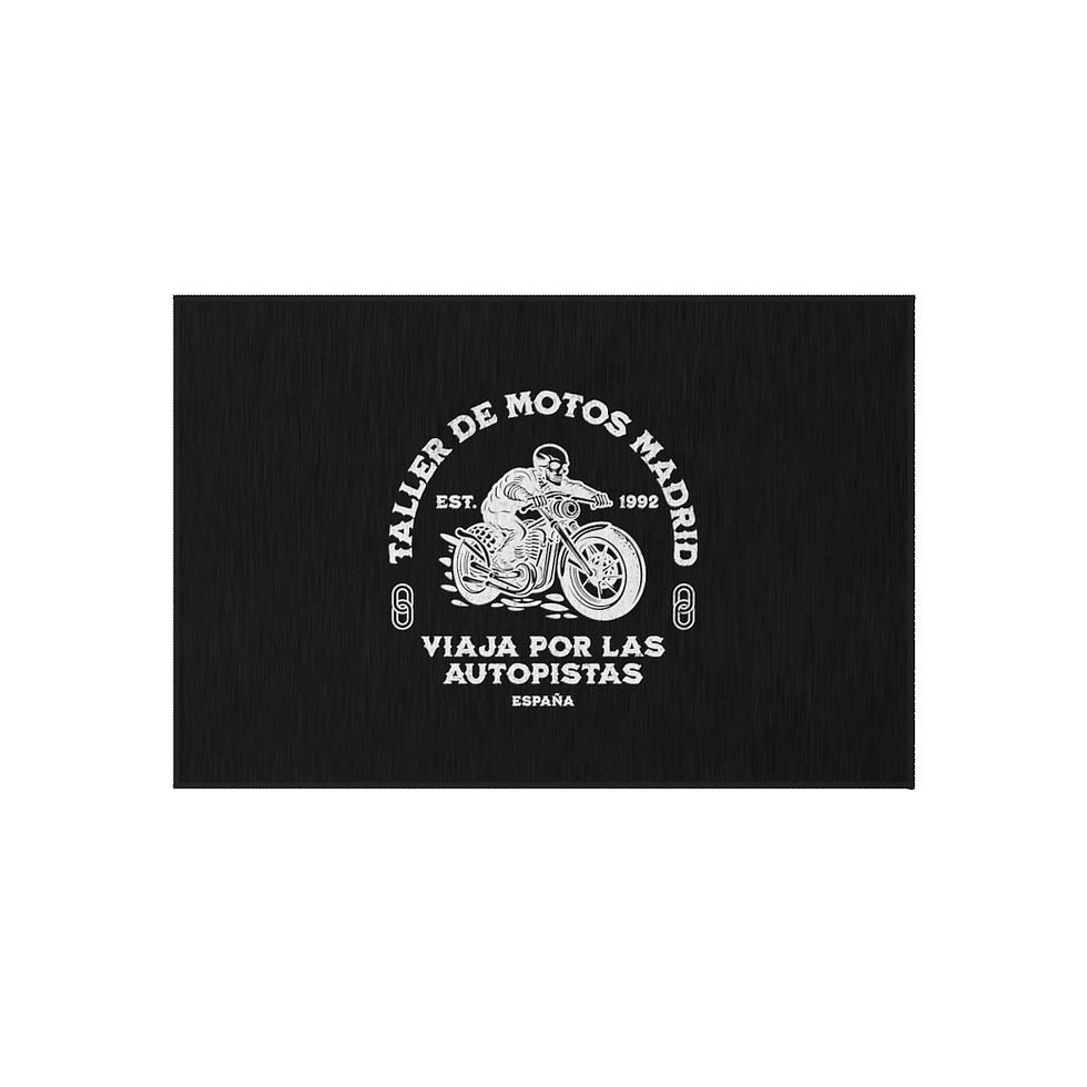 Thumbnail: Taller de Motos Madrid Spain: Outdoor Rug