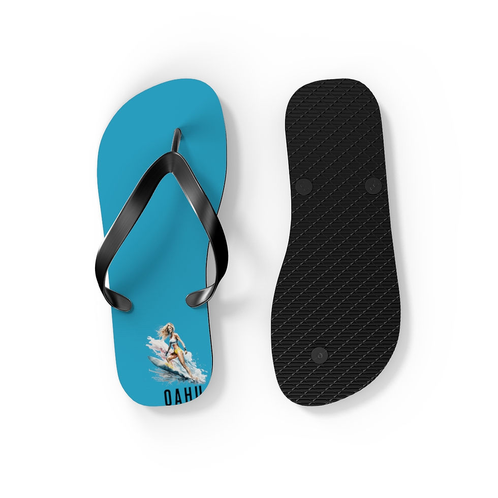 Thumbnail: Stay Gnarly Oahu Hawaii: Flip Flops
